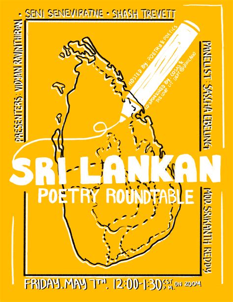 Abstract: Sri Lankan English literature has evolved considerably since independence, gaining the attention and contribution of many literary critics. . Sri lankan literature poems